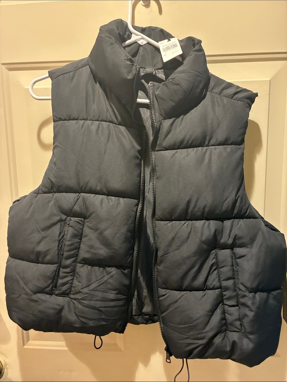 Almost Famous Black Puffer Vest for Kids